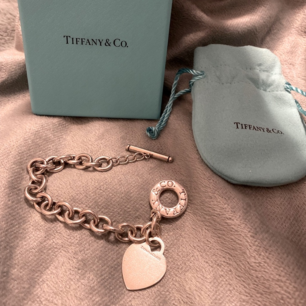 Tiffany & Co heart Toggle Bracelet